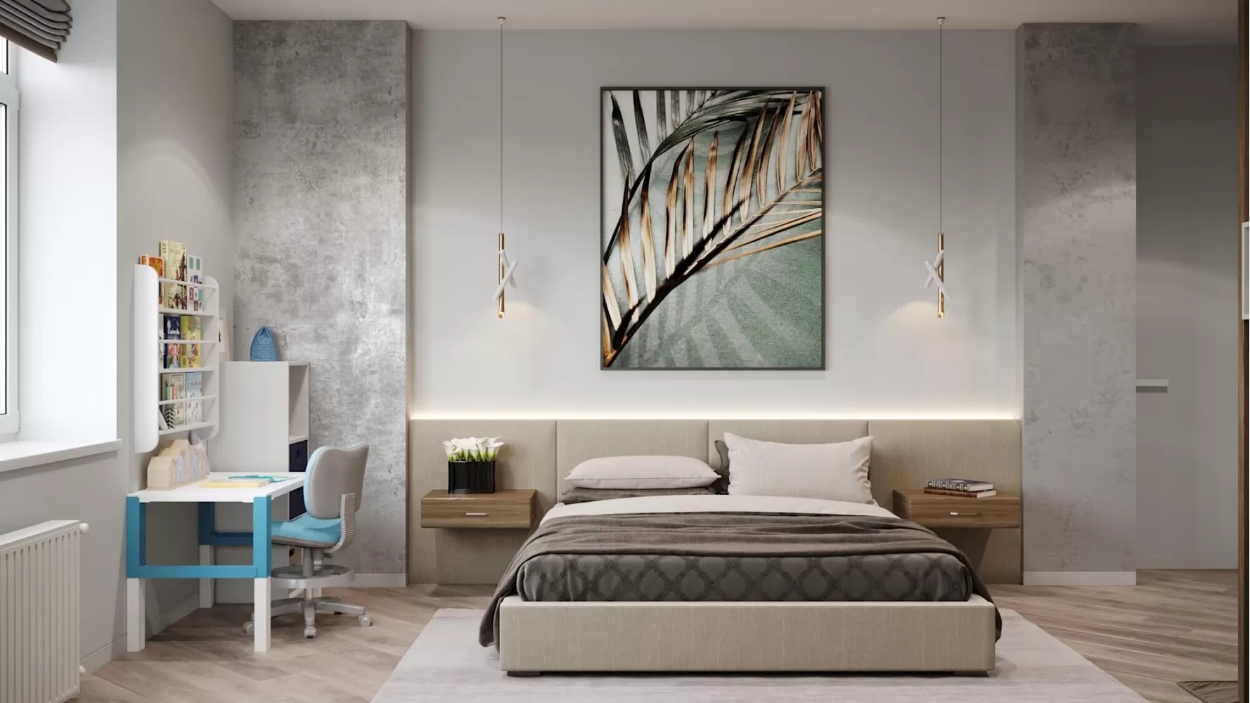 Спальня – фото інтер'єру № 1089