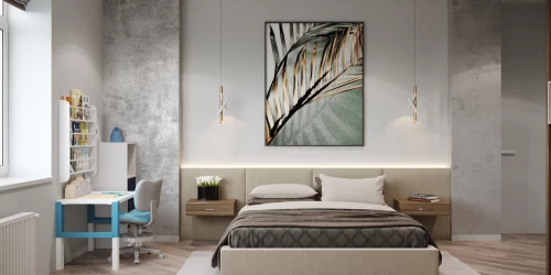 Дизайн-проект  квартиры в  ЖК River Stone, 55 м.кв.