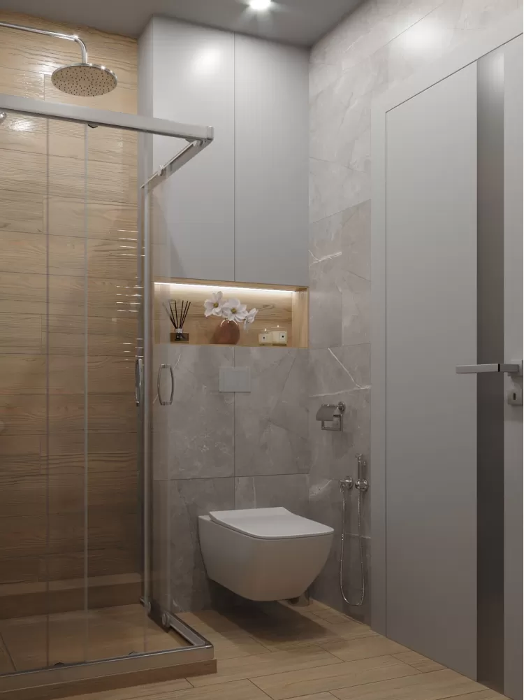 Фото інтер'єру: Санвузол 2 – Дизайн-проект квартири у ЖК Victory V, 86 м.кв. – 910