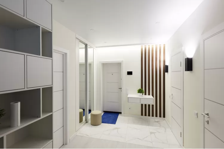 Передпокій в дизайн-проекті 1-кімнатної квартири в ЖК Козацький - 46м.кв. - NS Interior Design