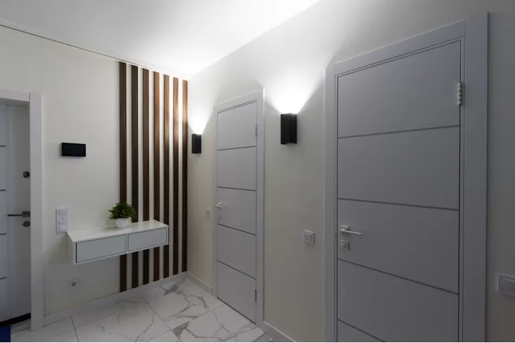 Передпокій в дизайн-проекті 1-кімнатної квартири в ЖК Козацький - 46м.кв. - NS Interior Design