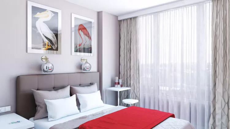 Спальня — Дизайн-проект 3-комнатной квартиры, 68 м.кв —  Надежда Власенко