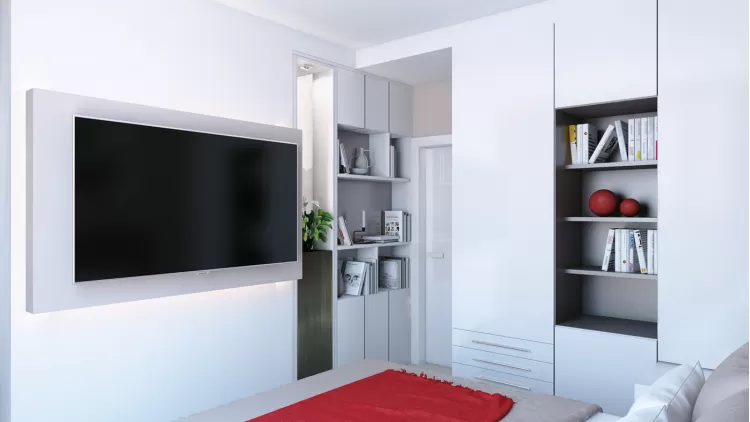 Спальня — Дизайн-проект 3-комнатной квартиры, 68 м.кв —  Надежда Власенко