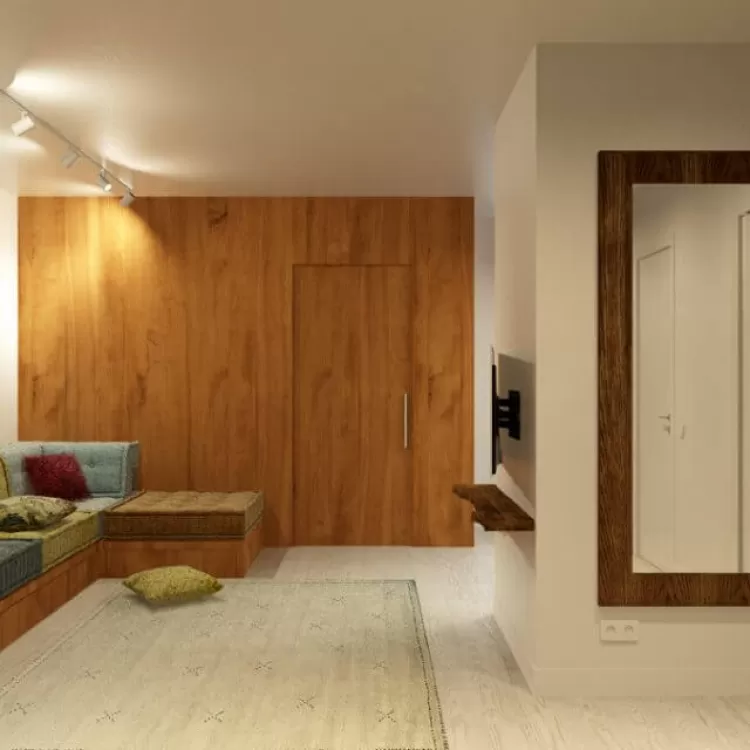 Кухня студия      – фото интерьера № 1210