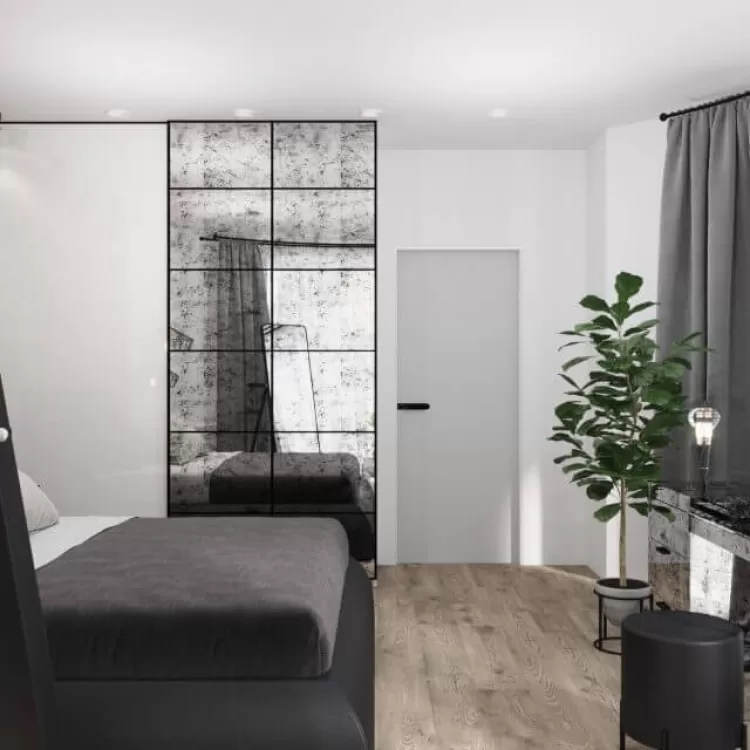 Спальня    – фото интерьера № 1050