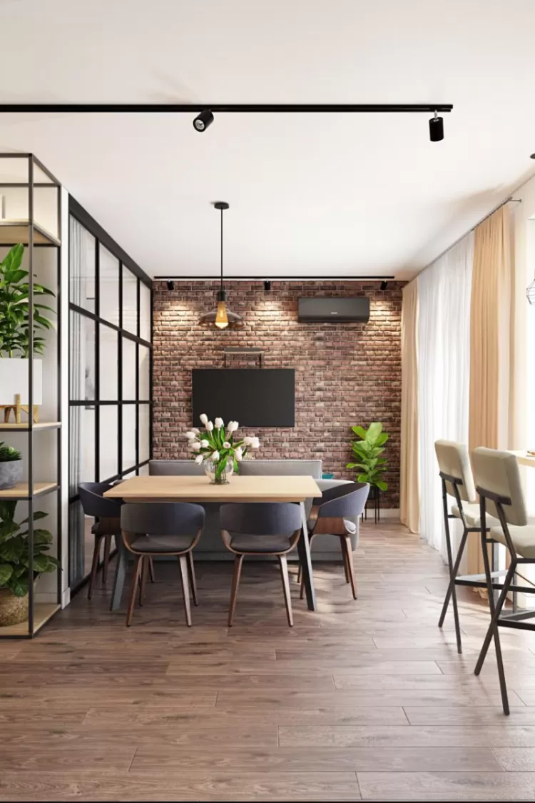 Дизайн столовой-кухни, фото 9