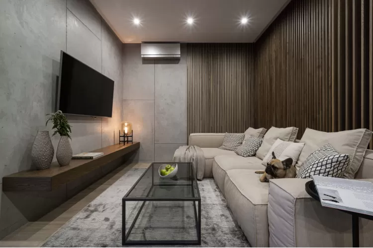 Гостиная — Дизайн-проект 3-комнатной квартиры "Два Француза" в ЖК Alter Ego, 81м.кв — студия дизайна Novoselskiy Design