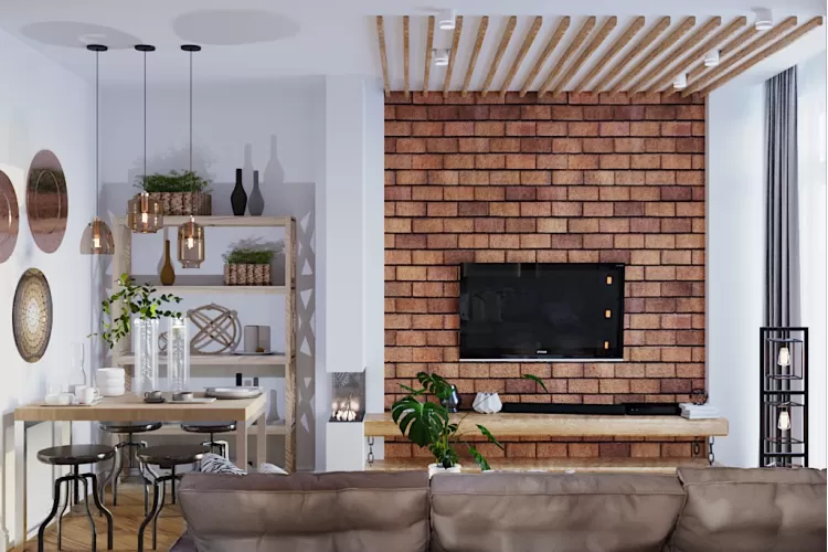 Вітальня – популярне фото portes № 1724