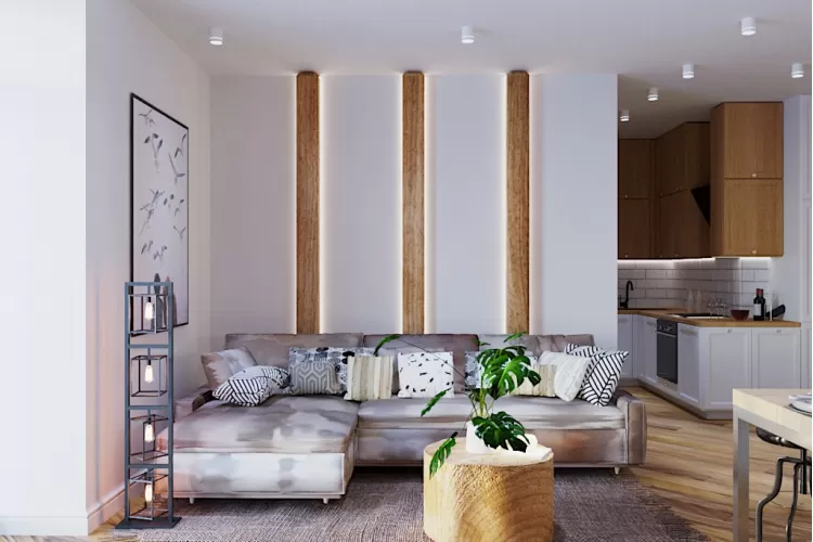 Гостиная – отличное фото дизайна № 1725