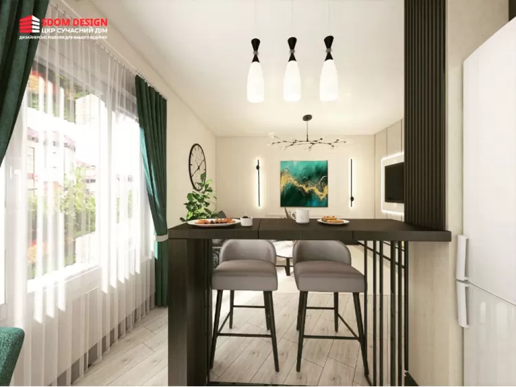 Кухня-вітальня – найкраще фото дизайнера № 2335