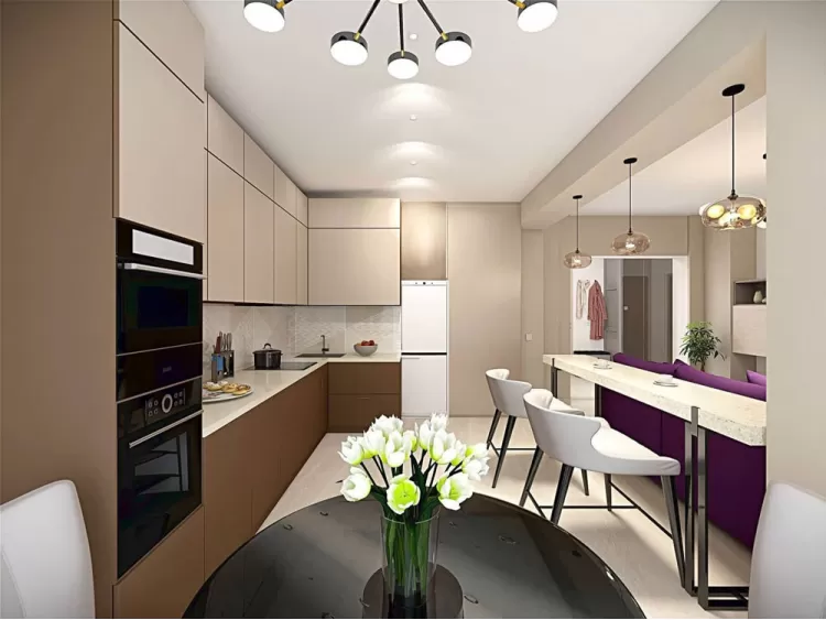 Кухня-гостиная – отличное фото декоратора № 2338