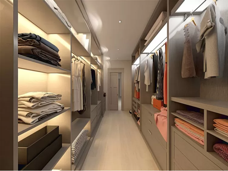 Гардеробна – популярне фото дизайну № 2342