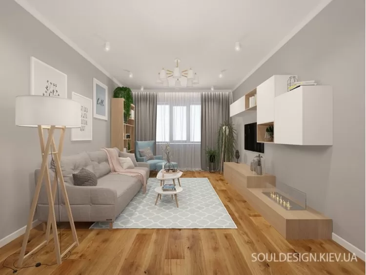 Гостиная – лучшее фото тренд дизайна № 2417