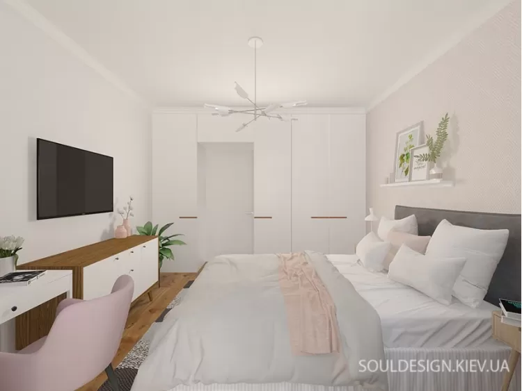 Спальня – красивое фото стиля интерьера № 2426