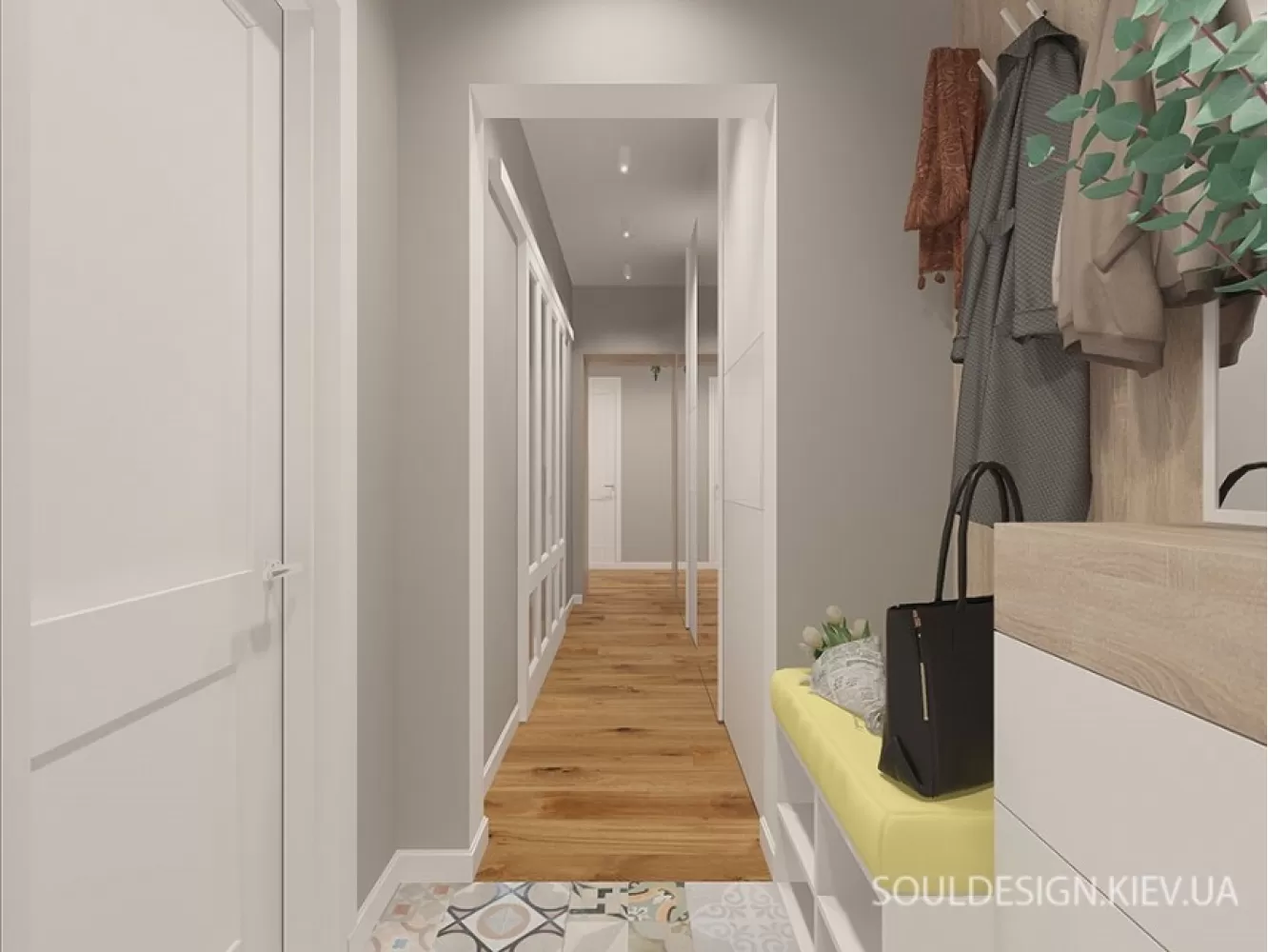 Прихожая – красивое фото идеи для дизайна № 2429