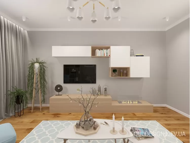 Вітальня – нове фото дизайнера № 2419