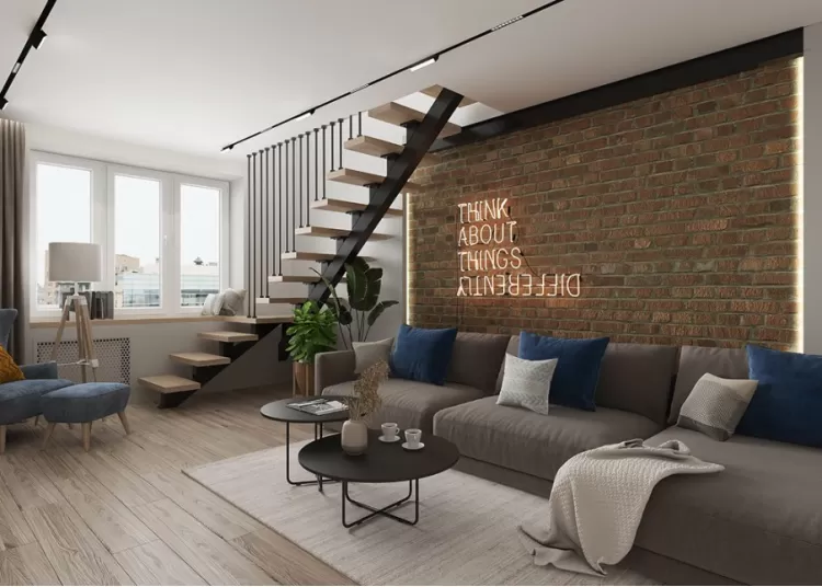 Кухня-гостиная – красивое фото тренд дизайна № 2398