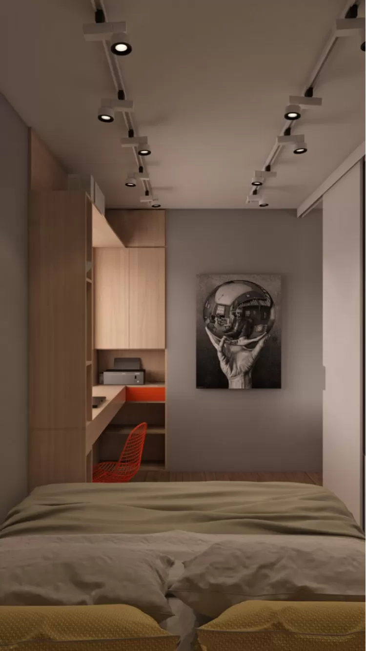 Спальня – гарне фото ремонту № 1126