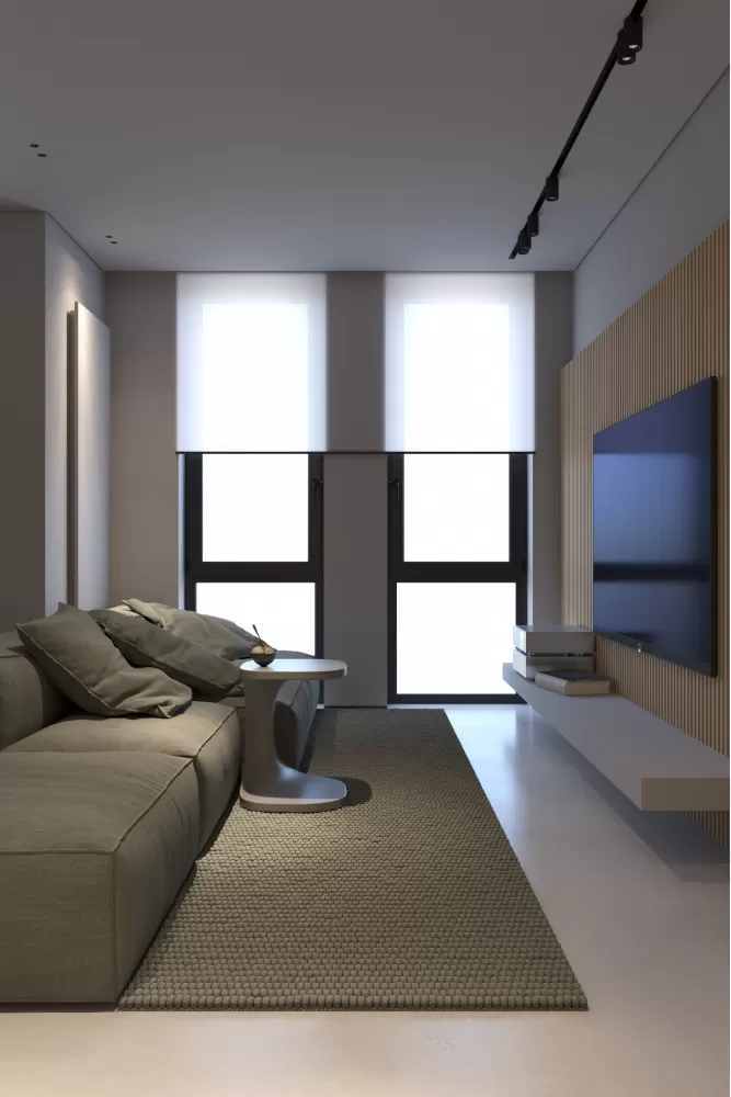 Гостиная в стиле минимализм