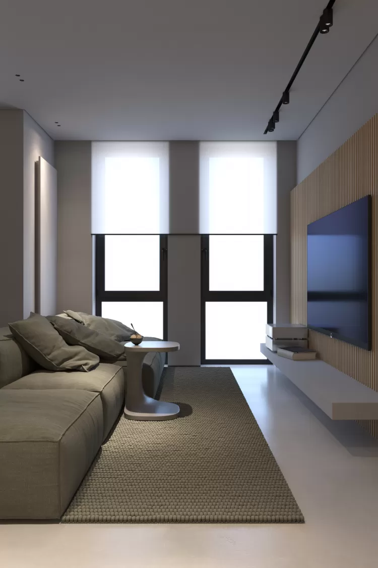 Гостиная в стиле минимализм