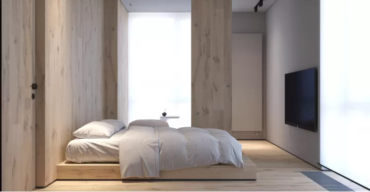 Спальня в стиле минимализм