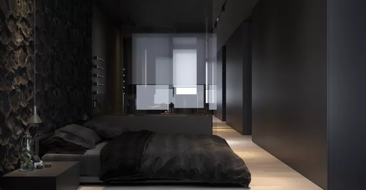 Спальня в стиле минимализм