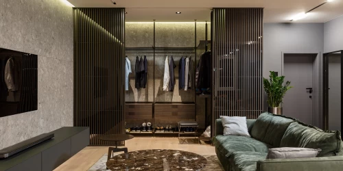 Дизайн-проект Timeless квартиры-студии — 62м.кв.