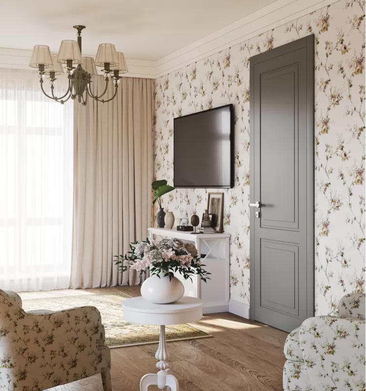 Классические двери в интерьере