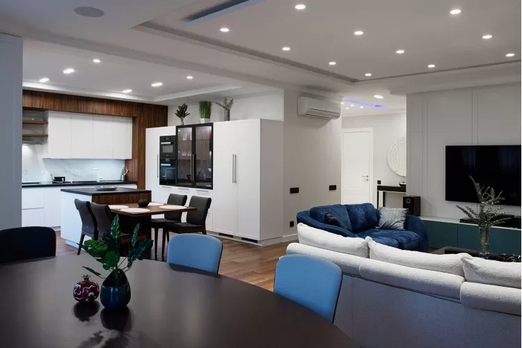 Дизайн обідньої зони у сучасному стилі