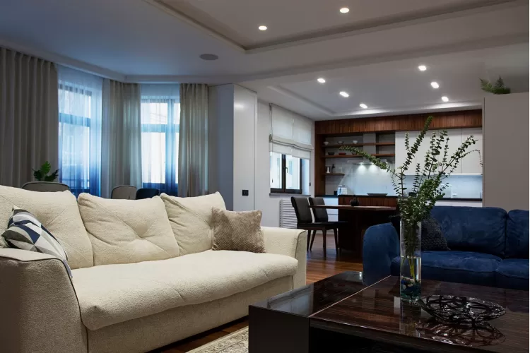 Дизайн вітальні в сучасному стилі