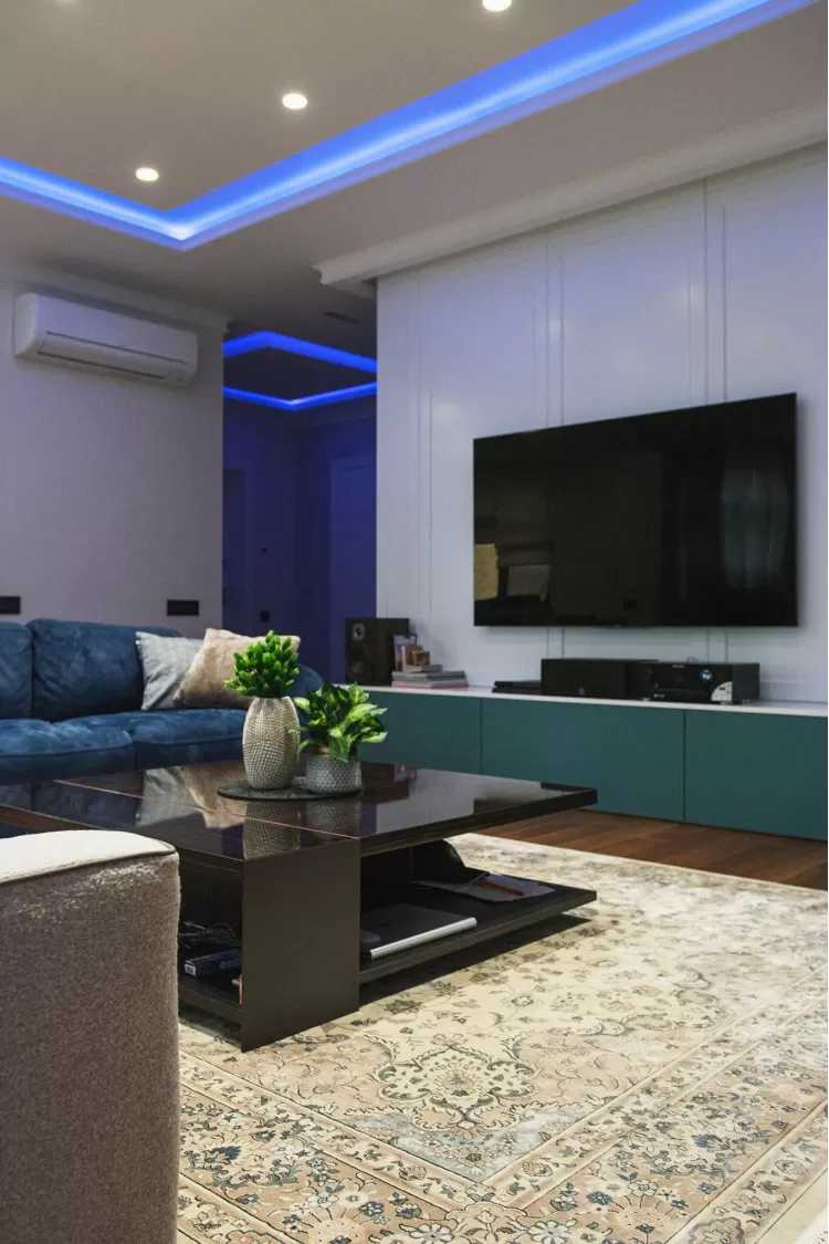 Дизайн вітальні в сучасному стилі