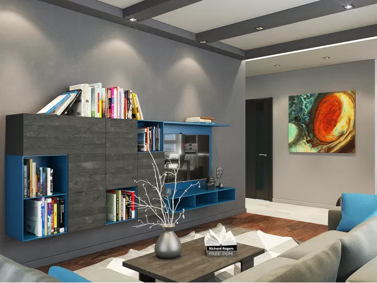 Вітальня у сучасному стилі