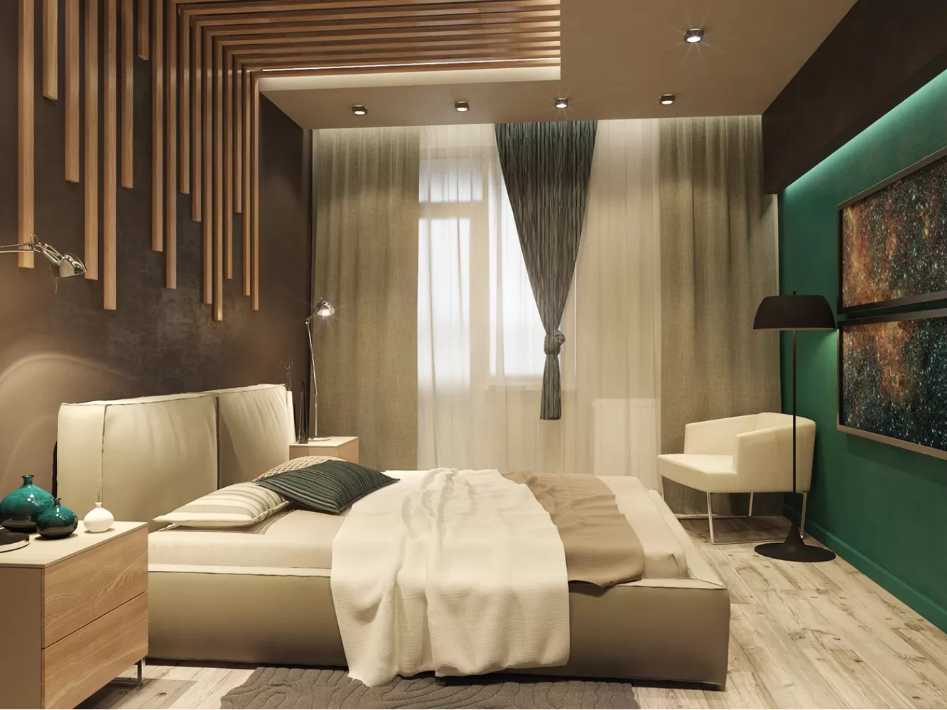 Спальня – фото інтер'єру № 550