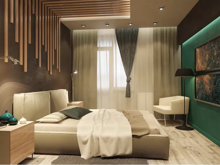 Спальня – фото интерьера № 550