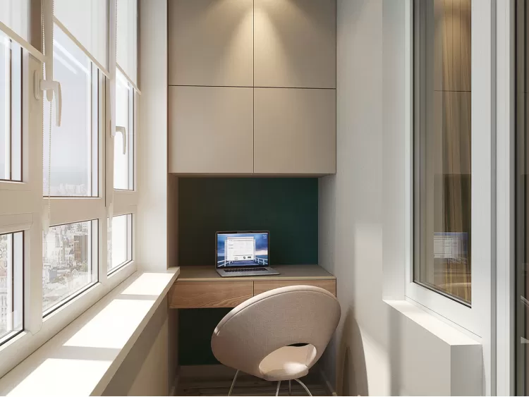 Балкон в современном стиле