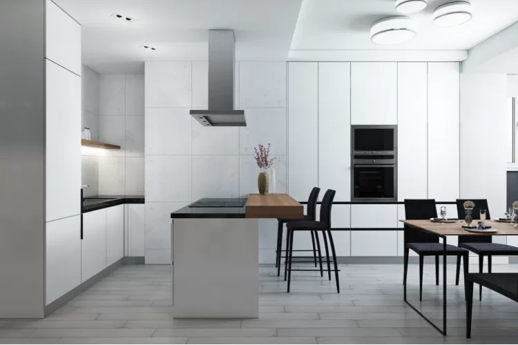 Дизайн обеденная зона  в современном стиле