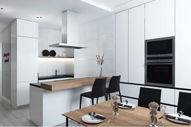 Дизайн обідньої зони в сучасному стилі