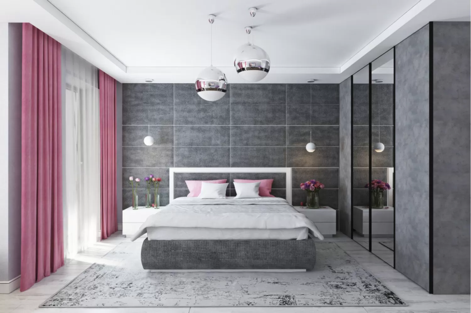 Дизайн спальня в сучасному стилі