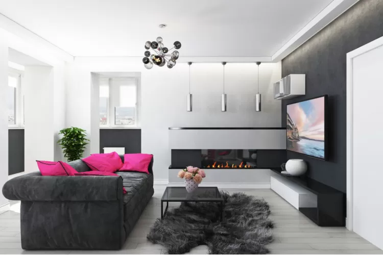 Дизайн вітальні в сучасному стилі
