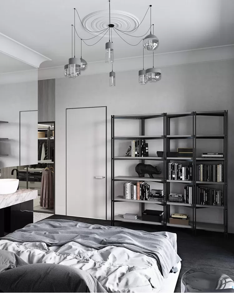 Спальня – фото интерьера № 648