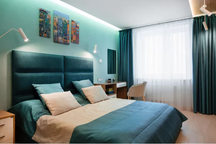 Дизайн спальной комнаты  в современном стиле