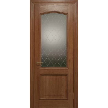 Двері міжкімнатні Status Doors ELEGANTE E 012.1(Сатинове скло малюнок №1)