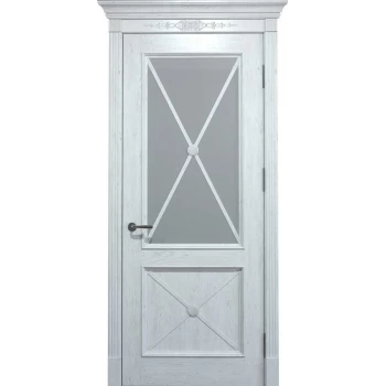 Двері міжкімнатні Status Doors Royal Cross RC 012.S01 (Сатинове скло)