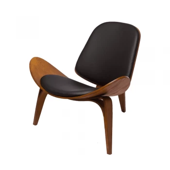 Кресло CH07 Shell Chair (орех)