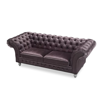 Диван прямой Чарлтон - 2 фиолетовый