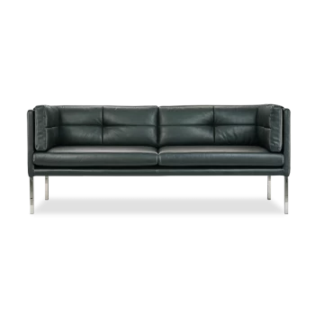 Диван прямой Пикассо - 2 чёрный