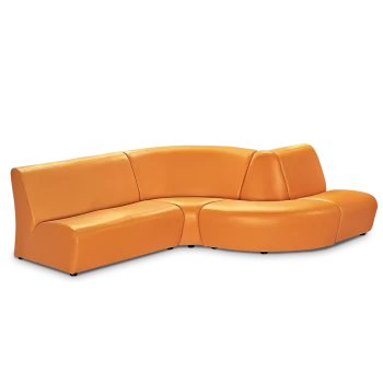 Диван модульный: Альфа - 2 + кресло Альфа - 1 + Альфа - сектор внутр. и наружный