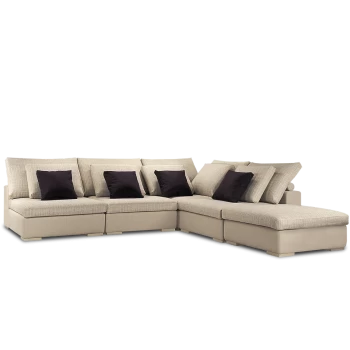 Диван модульный: Кресло Колизей - 1 (3шт.) + угол + пуф