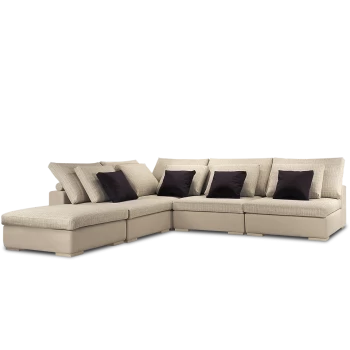 Диван модульный: Кресло Колизей - 1 (3шт.) + угол + пуф