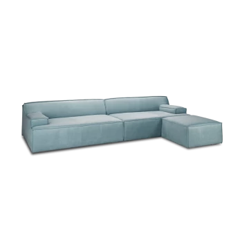 Диван прямой Айс - 2 + пуф